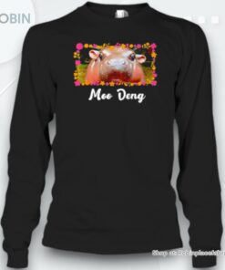Moo Deng Bouncy Pig In Thai The Cute Baby Hippo Unisex Shirt Moo Deng Bouncy Pig In Thai The Cute Baby Hippo Unisex Shirt