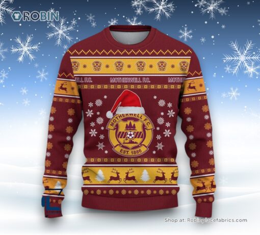 Motherwell F.C. Ugly Sweater and Sweatshirt