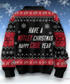 Motley Crue Have A Motley Christmas Happy Crue Year Ugly Sweater and Sweatshirt