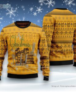 My Christmas Is All Booked Ugly Christmas Sweater