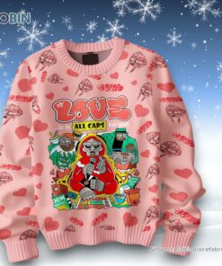 My Love Is In All Caps For You MF DOOM Valentine Sweater and Sweatshirt