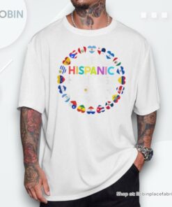 National Hispanic Heritage Month All Countries Flags Hearts Shirt National Hispanic Heritage Month All Countries Flags Hearts Shirt