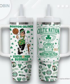 NBA Boston Celtics Unfinished Business Stanley Tumbler 40oz