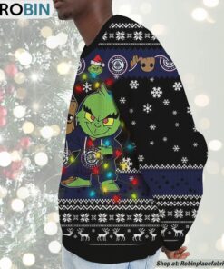 NBA LA Clippers Baby Groot And Grinch Best Friends Ugly Christmas Sweatshirt & Sweater