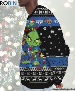 NCAA Air Force Falcons Baby Groot And Grinch Best Friends Ugly Christmas Sweatshirt & Sweater
