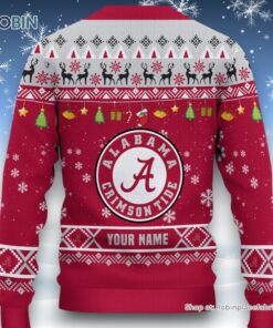 NCAA Alabama Crimson Tide HO HO HO Ugly Christmas Sweater and Sweatshirt NCAA Alabama Crimson Tide HO HO HO Ugly Christmas Sweater and Sweatshirt