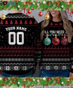 NCAA All You Need Is Peace Love And Arkansas Razorbacks Ugly Christmas Sweatshirt, Sweater NCAA All You Need Is Peace Love And Arkansas Razorbacks Ugly Christmas Sweatshirt, Sweater