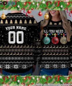 NCAA All You Need Is Peace Love And Purdue Boilermakers Ugly Christmas Sweatshirt, Sweater NCAA All You Need Is Peace Love And Purdue Boilermakers Ugly Christmas Sweatshirt, Sweater