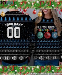 NCAA All You Need Is Peace Love And San Diego Toreros Ugly Christmas Sweatshirt, Sweater