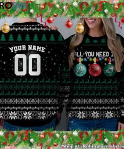 NCAA All You Need Is Peace Love And Tulane Green Wave Ugly Christmas Sweatshirt, Sweater NCAA All You Need Is Peace Love And Tulane Green Wave Ugly Christmas Sweatshirt, Sweater