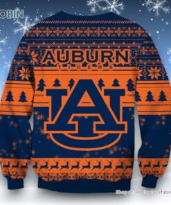 NCAA Auburn Tigers Grinch Christmas Ugly Sweater and Sweatshirt