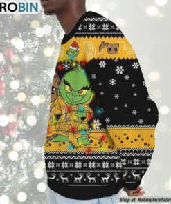 NCAA Baylor Bears Baby Groot And Grinch Best Friends Ugly Christmas Sweatshirt & Sweater NCAA Baylor Bears Baby Groot And Grinch Best Friends Ugly Christmas Sweatshirt & Sweater
