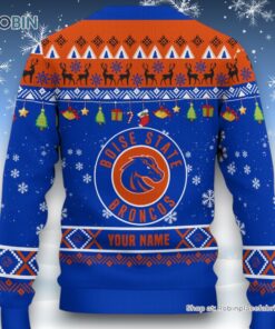 NCAA Boise State Broncos HO HO HO Ugly Christmas Sweater and Sweatshirt NCAA Boise State Broncos HO HO HO Ugly Christmas Sweater and Sweatshirt