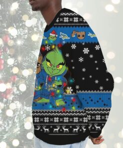 NCAA Cal State Bakersfield Roadrunners Baby Groot And Grinch Best Friends Ugly Christmas Sweatshirt & Sweater