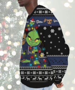 NCAA California Baptist Lancers Baby Groot And Grinch Best Friends Ugly Christmas Sweatshirt & Sweater NCAA California Baptist Lancers Baby Groot And Grinch Best Friends Ugly Christmas Sweatshirt & Sweater