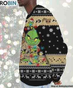 NCAA Colorado Buffaloes Baby Groot And Grinch Best Friends Ugly Christmas Sweatshirt & Sweater NCAA Colorado Buffaloes Baby Groot And Grinch Best Friends Ugly Christmas Sweatshirt & Sweater