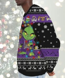 East Carolina Pirates Baby Groot And Grinch Best Friends Ugly Christmas Sweatshirt & Sweater East Carolina Pirates Baby Groot And Grinch Best Friends Ugly Christmas Sweatshirt & Sweater