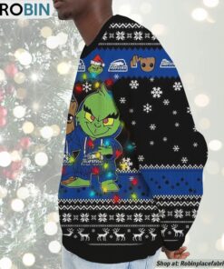NCAA Hofstra Pride Baby Groot And Grinch Best Friends Ugly Christmas Sweatshirt & Sweater