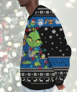 Houston Christian Huskies Baby Groot And Grinch Best Friends Ugly Christmas Sweatshirt & Sweater Houston Christian Huskies Baby Groot And Grinch Best Friends Ugly Christmas Sweatshirt & Sweater