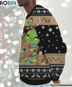 NCAA Idaho Vandals Baby Groot And Grinch Best Friends Ugly Christmas Sweatshirt & Sweater