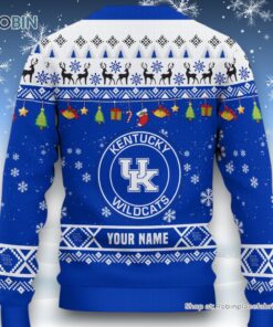 NCAA Kentucky Wildcats HO HO HO Ugly Christmas Sweater and Sweatshirt