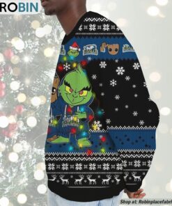 NCAA La Salle Explorers Baby Groot And Grinch Best Friends Ugly Christmas Sweatshirt & Sweater