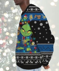 NCAA North Carolina A&T Aggies Baby Groot And Grinch Best Friends Ugly Christmas Sweatshirt & Sweater