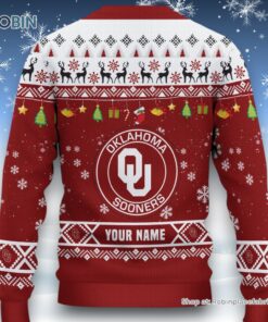 NCAA Oklahoma Sooners HO HO HO Ugly Christmas Sweater and Sweatshirt NCAA Oklahoma Sooners HO HO HO Ugly Christmas Sweater and Sweatshirt