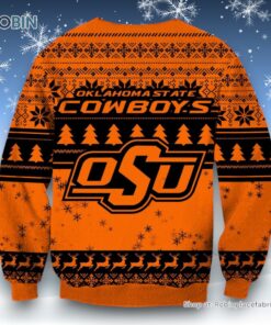 NCAA Oklahoma State Cowboys Grinch Christmas Ugly Sweater and Sweatshirt NCAA Oklahoma State Cowboys Grinch Christmas Ugly Sweater and Sweatshirt