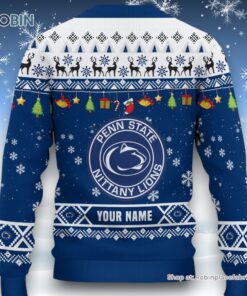 NCAA Penn State Nittany Lions HO HO HO Ugly Christmas Sweater and Sweatshirt