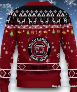 NCAA South Carolina Gamecocks HO HO HO Ugly Christmas Sweater and Sweatshirt