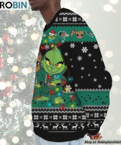UAB Blazers Baby Groot And Grinch Best Friends Ugly Christmas Sweatshirt & Sweater