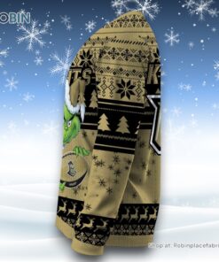 NCAA UCF Knights Grinch Christmas Ugly Sweater and Sweatshirt