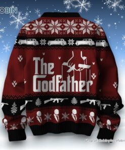Never Tell Anyone The Family What You’re Thinking The Godfather Ugly Sweater and Sweatshirt