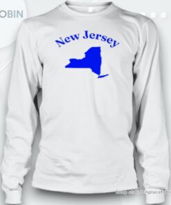 New Jersey Map Graphic 2024 Unisex Shirt
