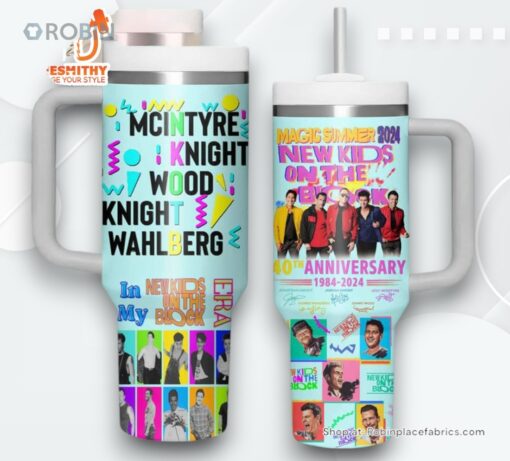 New Kids On The Block Magic Summer 40 oz Stanley Tumbler