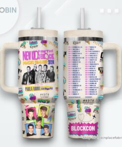 New Kids On The Block Music Custom Stanley Cup 40 OZ Tumbler