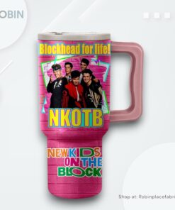 New Kids On the Block Music Custom Stanley Cup 40 ozTumbler