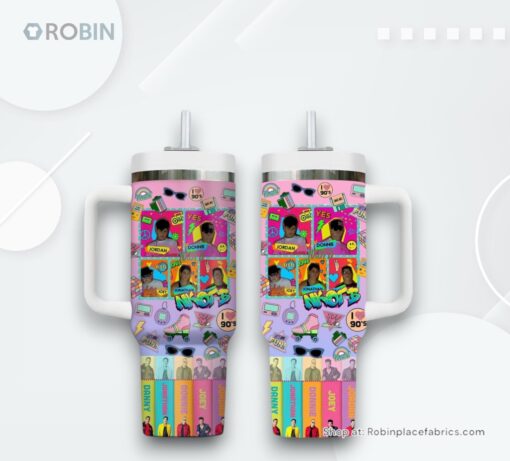 New Kids On The Block Music Summer 40oz Tumbler