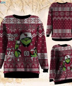 NFL Arizona Cardinals Grinch They Hate Us Because Aint US Sweatshirt, Sweater NFL Arizona Cardinals Grinch They Hate Us Because Aint US Sweatshirt, Sweater