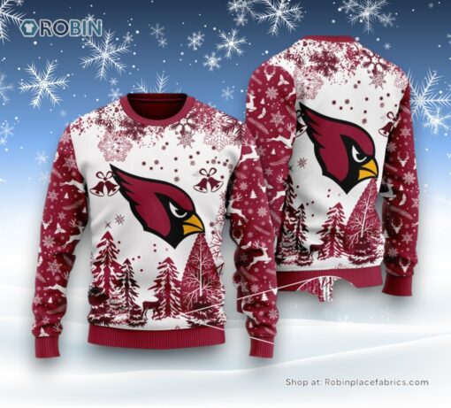 NFL Arizona Cardinals Special Christmas Ugly Sweater and Sweatshirt Design