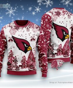 NFL Arizona Cardinals Special Christmas Ugly Sweater and Sweatshirt Design