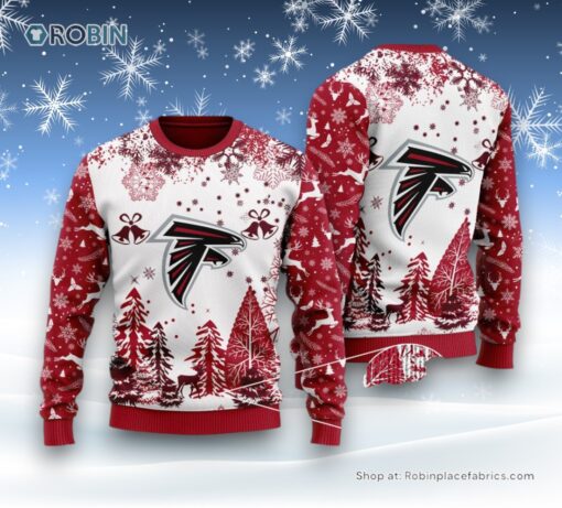 NFL Atlanta Falcons Special Christmas Ugly Sweater and Sweatshirt Design