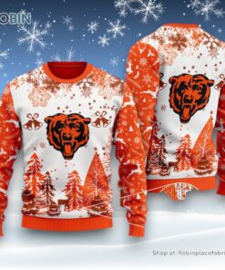 NFL Chicago Bears Special Christmas Ugly Sweater and Sweatshirt Design
