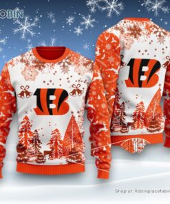 NFL Cincinnati Bengals Special Christmas Ugly Sweater and Sweatshirt Design