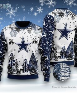 NFL Dallas Cowboys Special Christmas Ugly Sweater and Sweatshirt Design