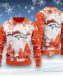 NFL Denver Broncos Special Christmas Ugly Sweater and Sweatshirt Design