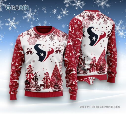 NFL Houston Texans Special Christmas Ugly Sweater and Sweatshirt Design