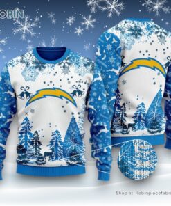 NFL Los Angeles Chargers Special Christmas Ugly Sweater and Sweatshirt Design