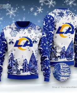 NFL Los Angeles Rams Special Christmas Ugly Sweater and Sweatshirt Design